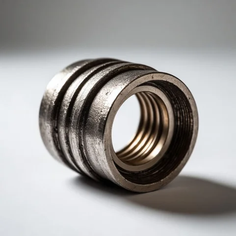 Муфта чугунная переходная ДУ 10х8 мм ГОСТ 8957-75