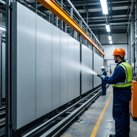 Полимерная покраска металла