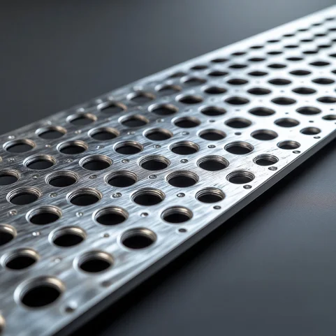 Лист оцинкованный перфорированный Rv 3.0-5.0 0.55х1000х2000 мм ГОСТ Р 58602-2019