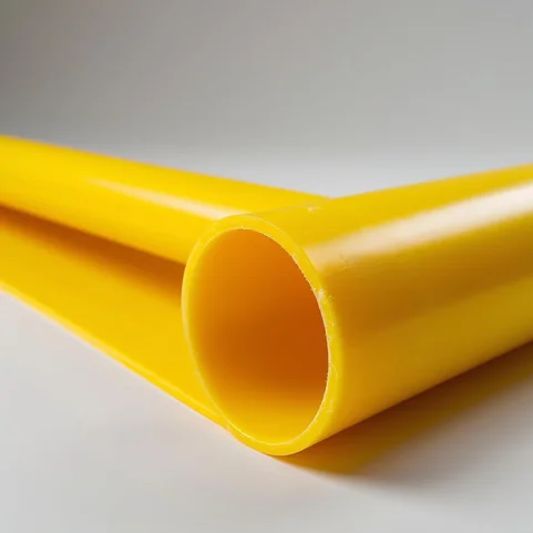 Газовая труба полиэтиленовая 125х14 мм SDR 9 ПЭ 80 желтый