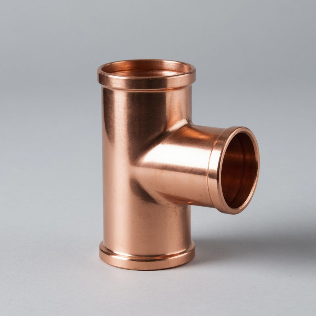 Тройник медный 1/2" М1ф