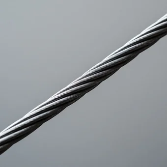 Канат стальной оцинкованный