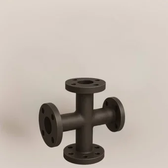 Крестовина чугунная